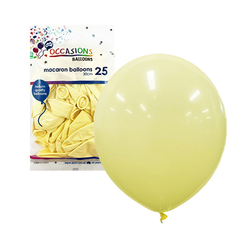 Alphen Macaron Pastel Balloons 30cm (25pcs)