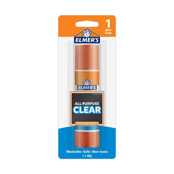 Elmers All Purpose Glue Stick 40g (Clear)