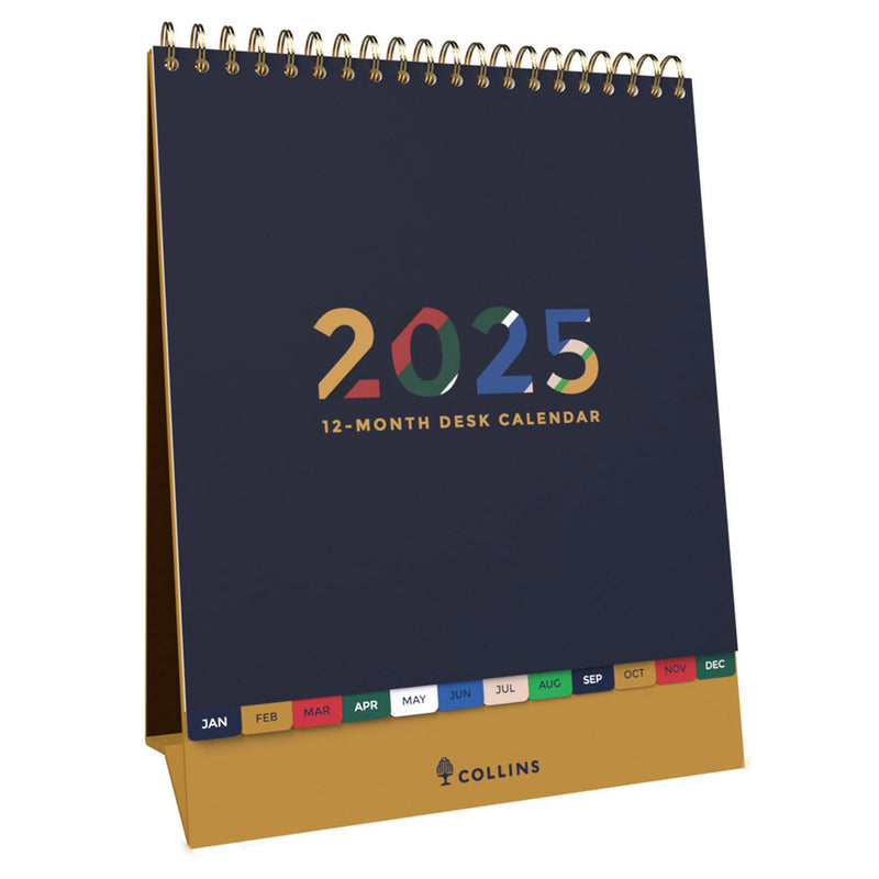 Collins Edge Mira Month to View 2025 Calendar (220x175mm)