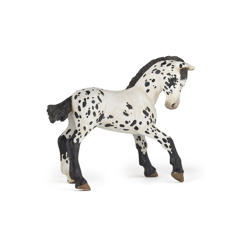 PAPO Black Appaloosa Figurina