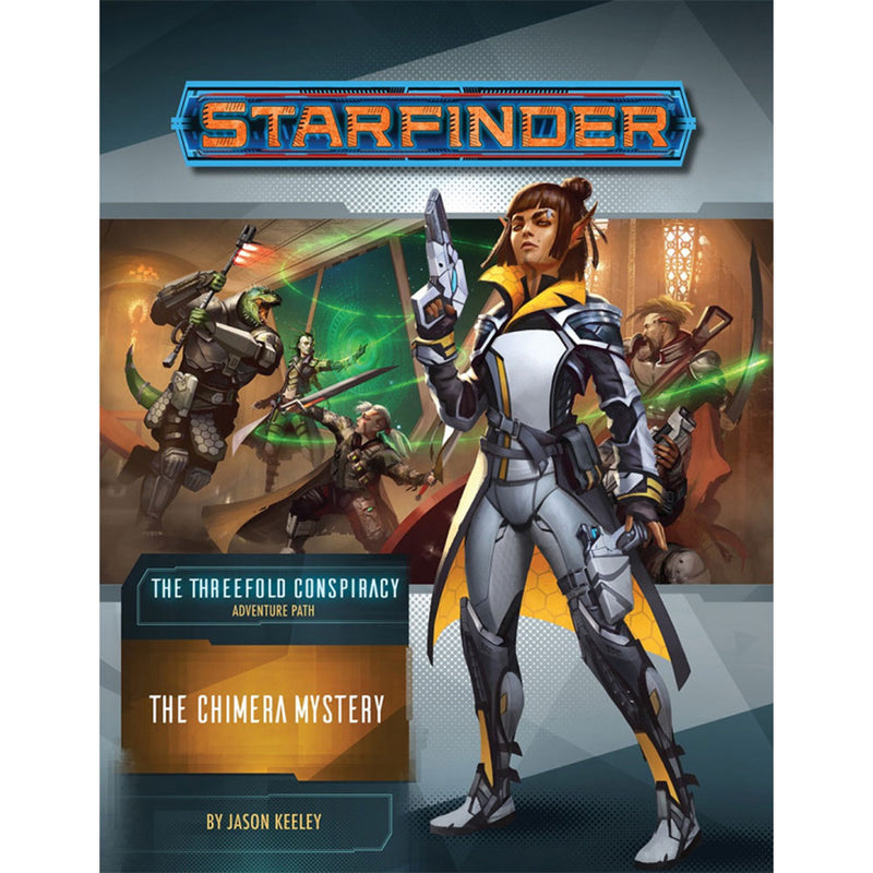  Starfinder: Das dreifache Verschwörungs-Rollenspiel