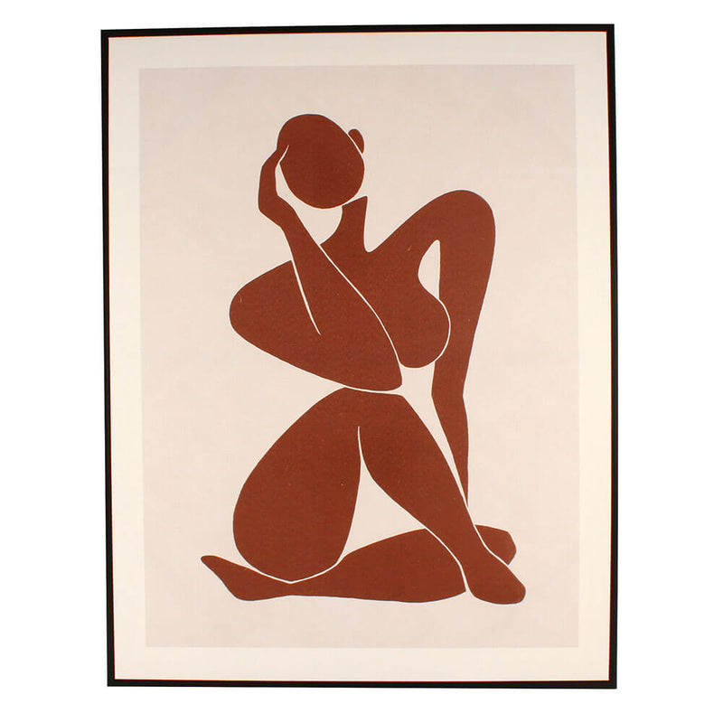 Affiche Riya avec cadre 90x70x4cm