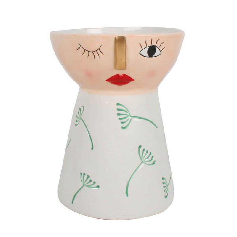 Vase Visage Alice Dolomite