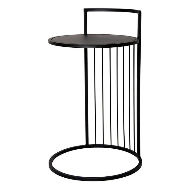 Stark Side Table Matte Black (65x38x38cm)