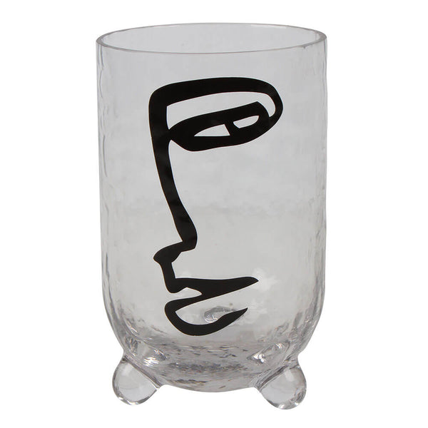 Del Sol Hand Blown Picasso Vase (42x29x24cm)