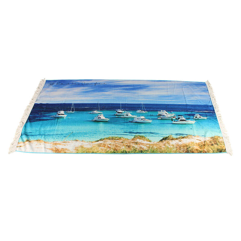 Asciugamano da spiaggia di destinazione (160x80cm)