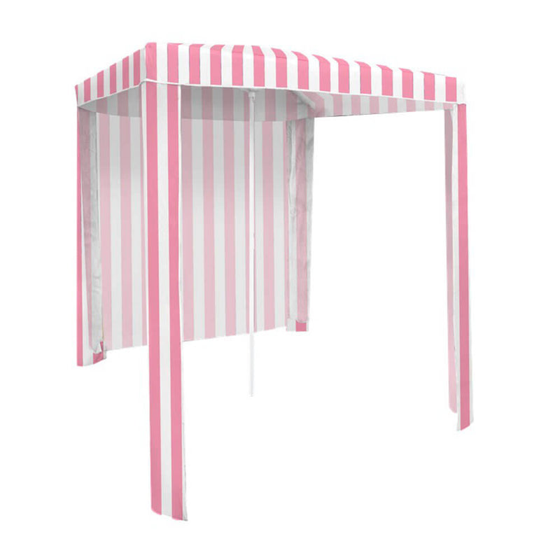 Hamptons Beach Cabana con parete posteriore (180x180 cm)