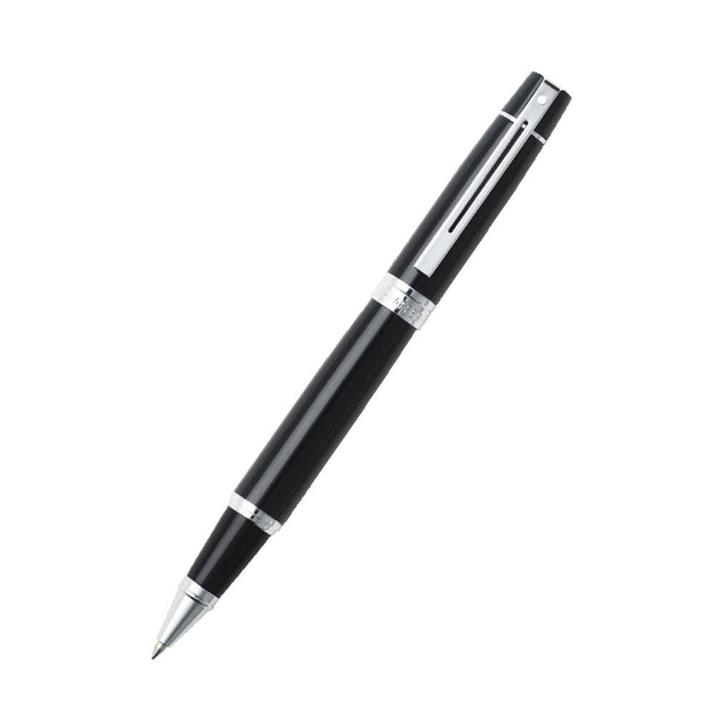 Stylo 300 Noir Brillant/Chromé