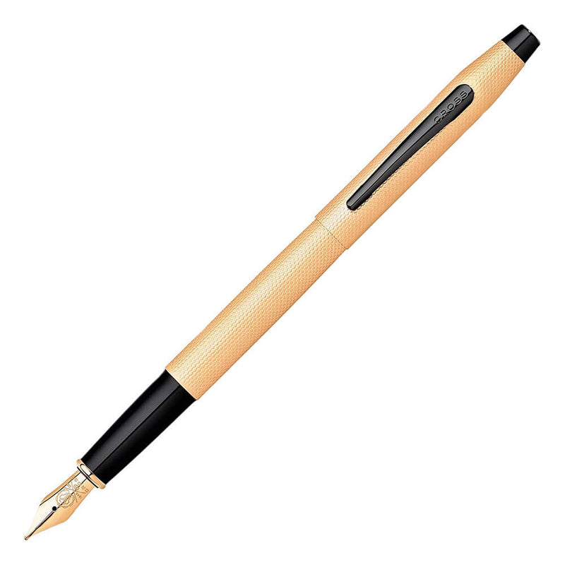 Stylo plume moyen en PVD brossé Classic Century