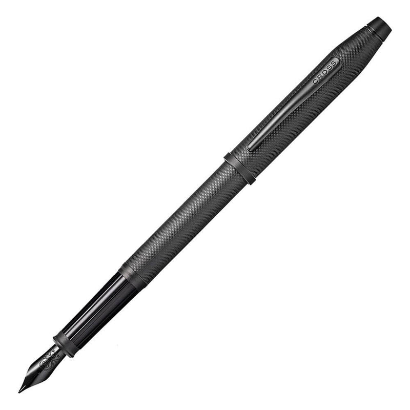 Stylo plume Century II avec PVD MicroKnurl noir