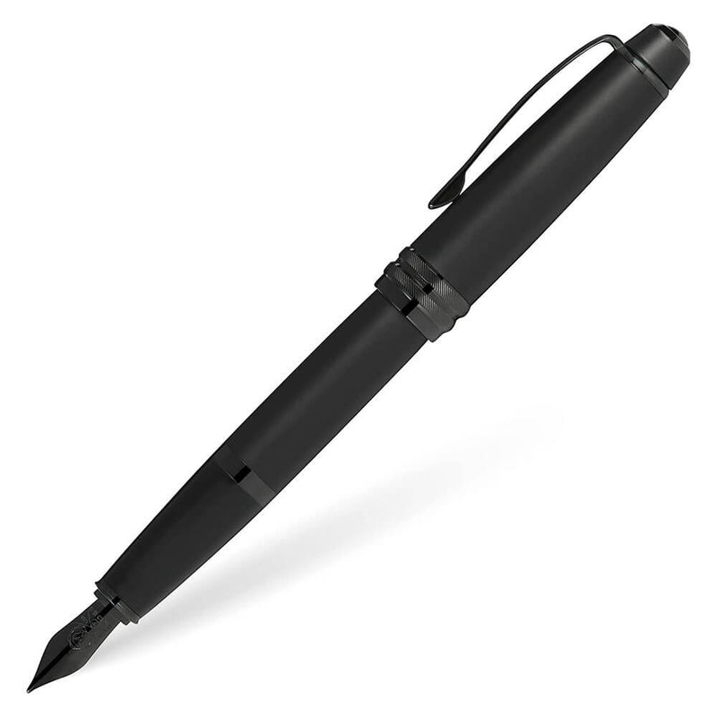 Cross Bailey Fountain Pen con pennino nero (nero opaco)