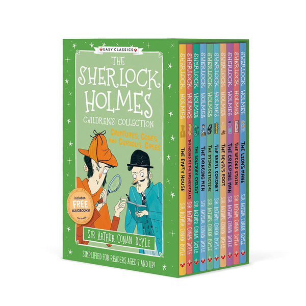 Sherlock Holmes 10 Book Set of 3