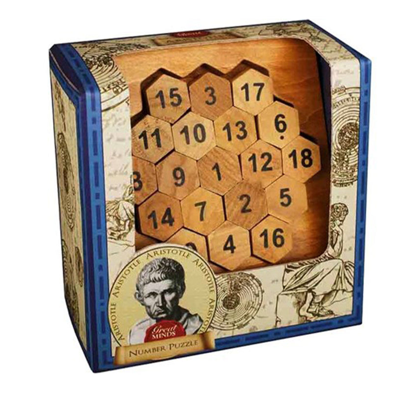  Denksport-Puzzle aus Holz von Great Minds