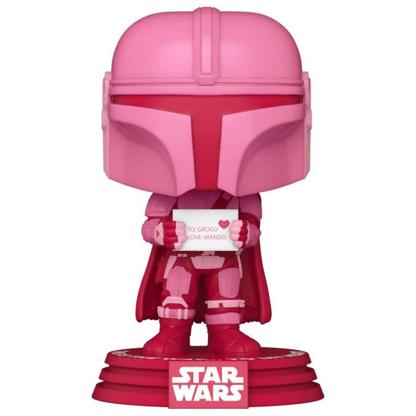 Star Wars The Mandalorian Valentine Pop! Vinyl