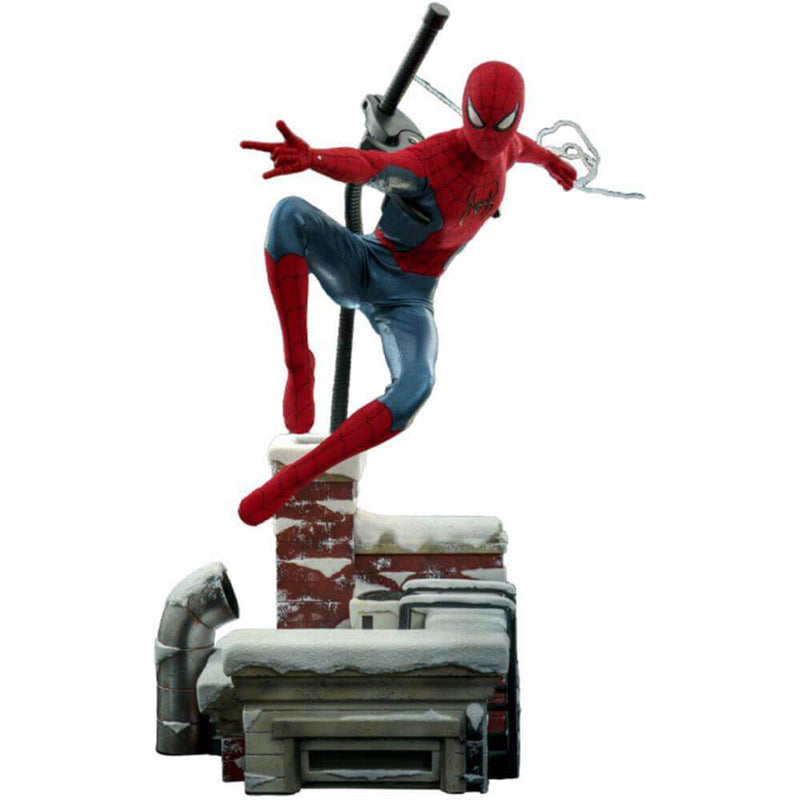 Figurine Spider-Man New Red &amp; Blue Suit à l'échelle 1/6