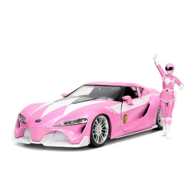 Power Rangers Toyota FT-1 avec Rose Ranger