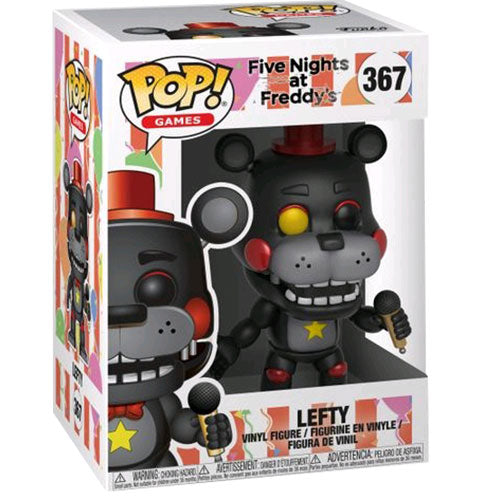 Five Nights at Freddy's Pizza Sim Lefty Pop! Vinyl