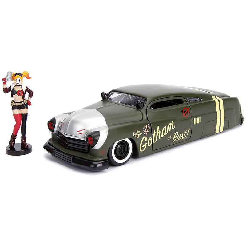 Harley Quinn 1951 Mercury 1:24 Hollywood Rides Diecast Veh