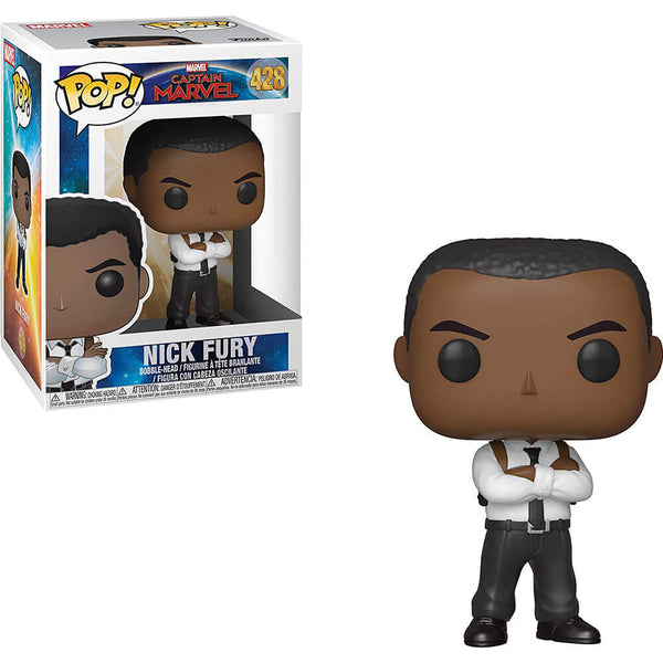 Captain Marvel Nick Fury Pop! Vinyl