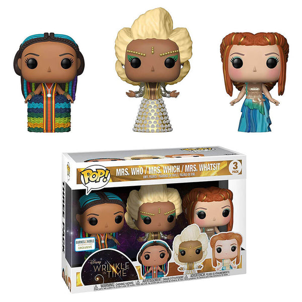 Mrs Who Mrs Which & Mrs Whatsit US Exclusive Pop! Vinyl 3 Pk