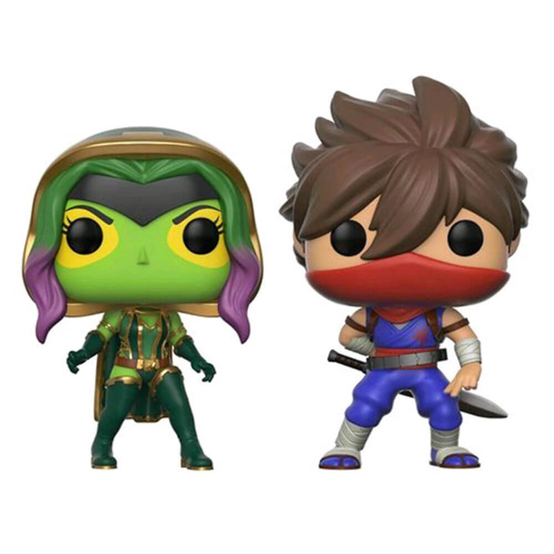 Marvel vs Capcom Infinite Gamora vs Strider Pop! Vinyl 2 Pk