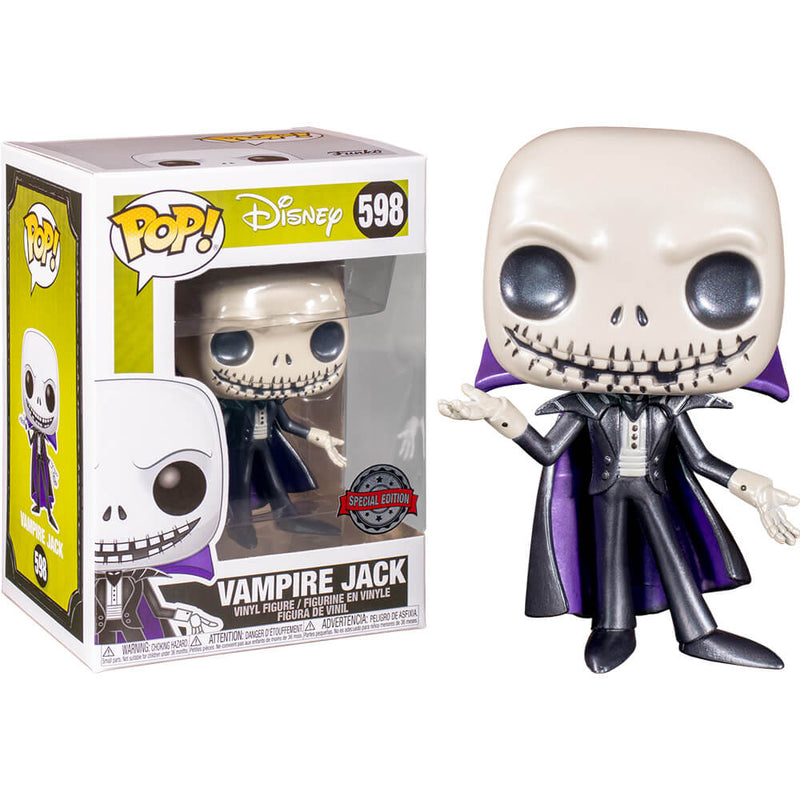 The Nightmare B4 Christmas Jack Vampire Metallic US Ex Pop!