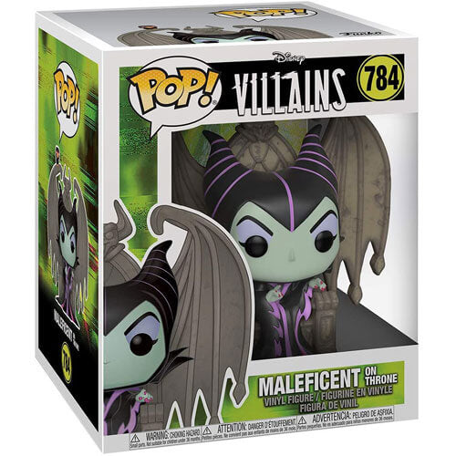 Sleeping Beauty Maleficent on Throne Pop! Deluxe