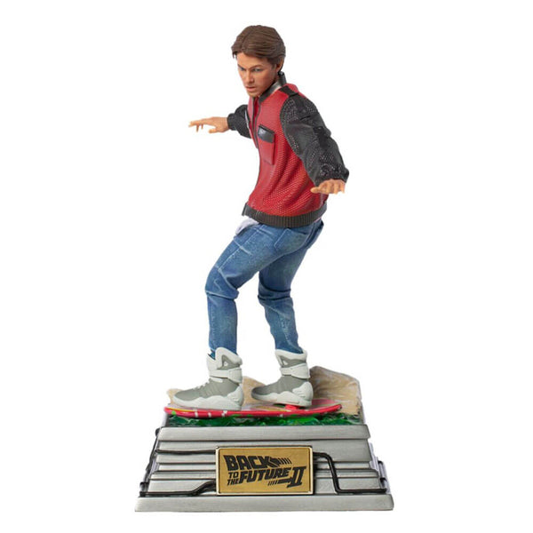 Back to the Future Part II Marty on Hoverboard 1:10 Statue