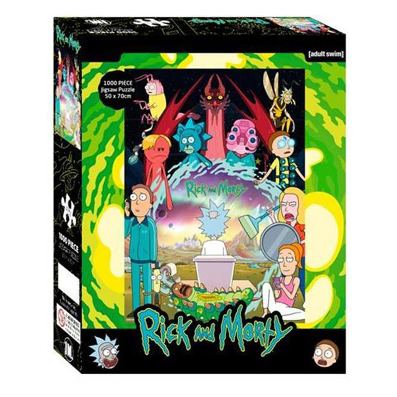 Rick e Morty 1000pc puzzle