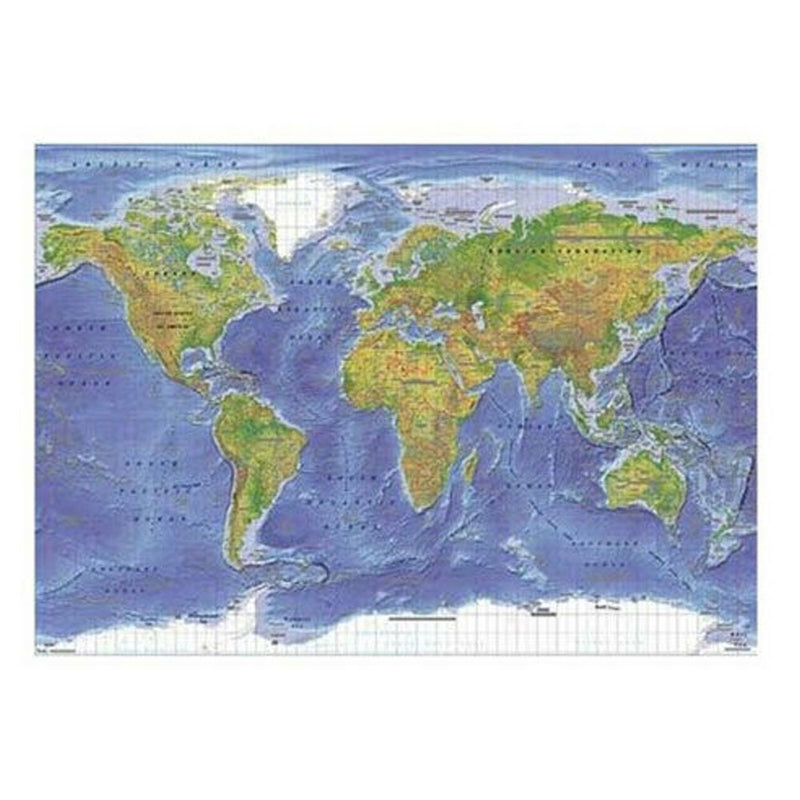 Carte du monde Poster