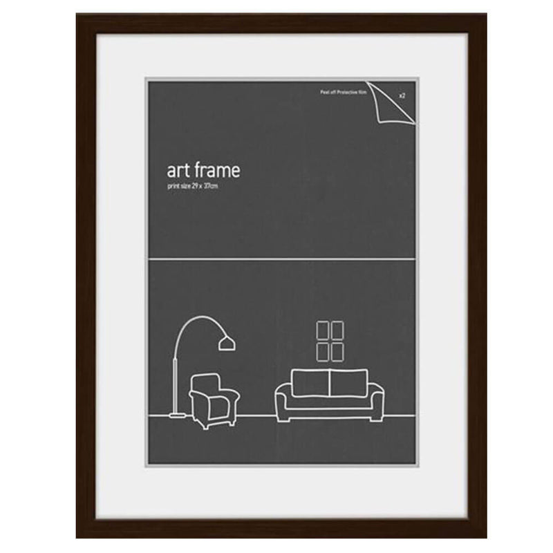 Frame murale decorativo con tappetino doppio (29x37 cm)