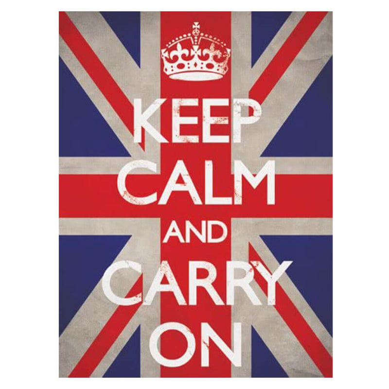 Keep Calm & Carry On Poster