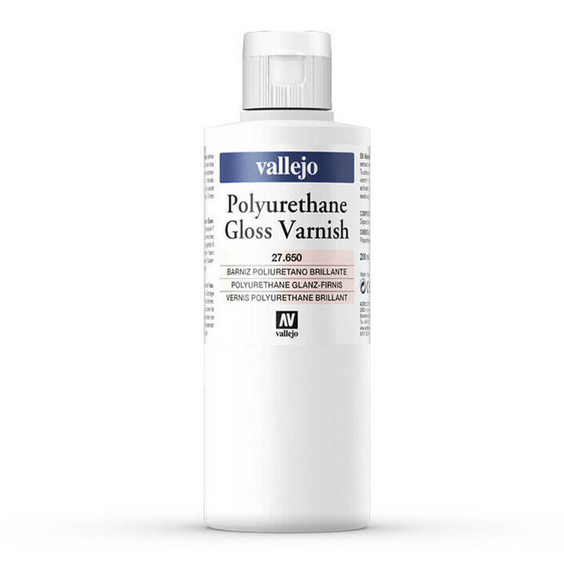 Vernis polyuréthane à base d'eau Vallejo 200mL