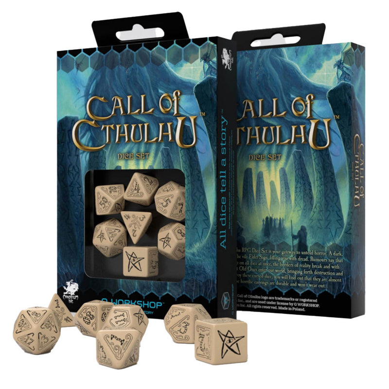 Q Atelier Call of Cthulhu Dice Set 7pcs