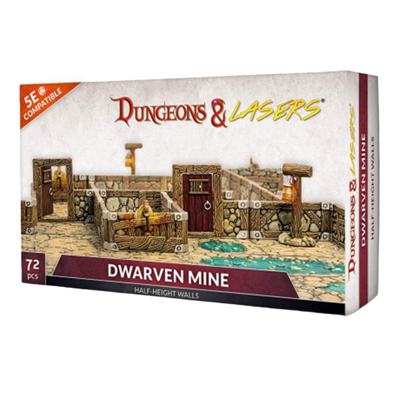 Dungeons & Lasers Dwarven Mine Set 72pcs