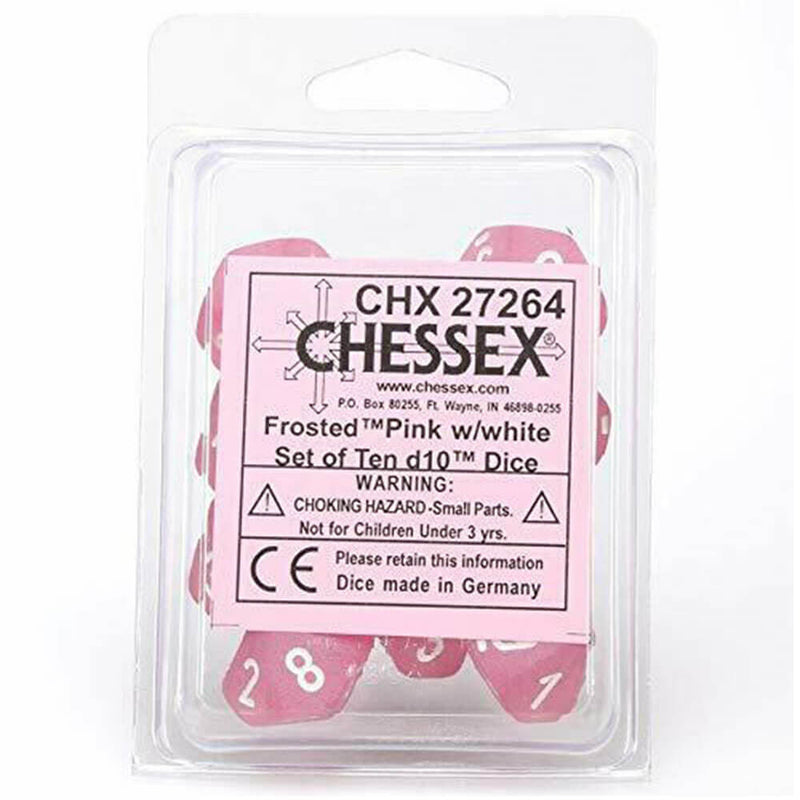 Chessex D10 Polyhedral 10-Würfel-Satz