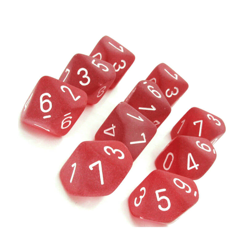 Chessex D10 Polyhedral 10-Würfel-Satz