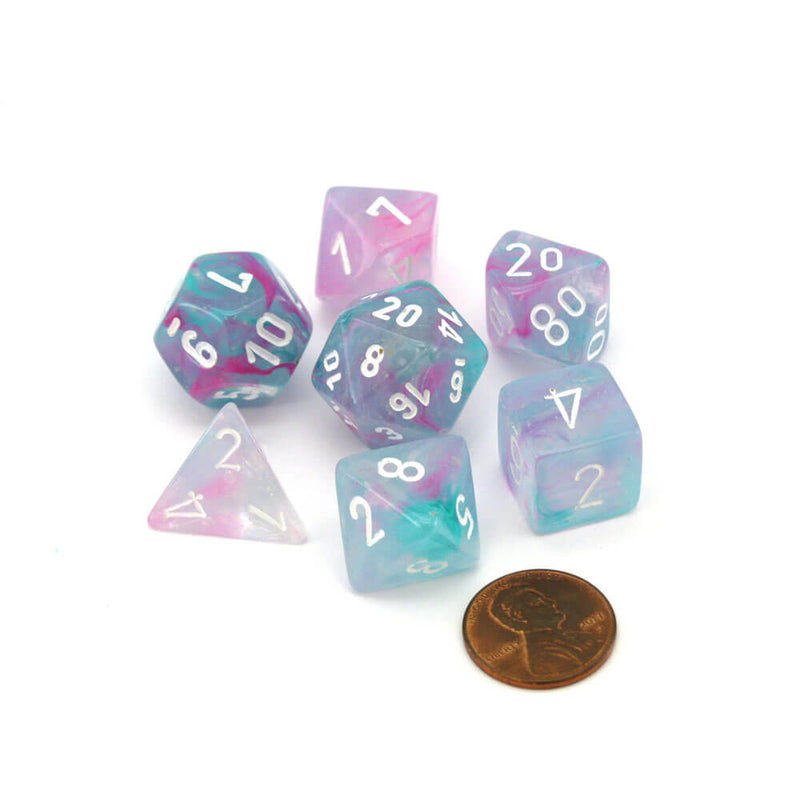 Set di nebulosa a 7 diet-die poliedrici di Chessex