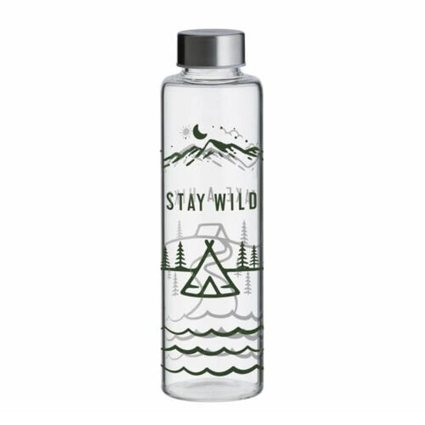 Typhoon Stay Wild Glass Bottle 600mL