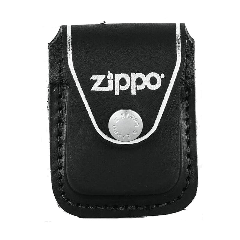 Cascia in pelle accessoria Zippo con clip