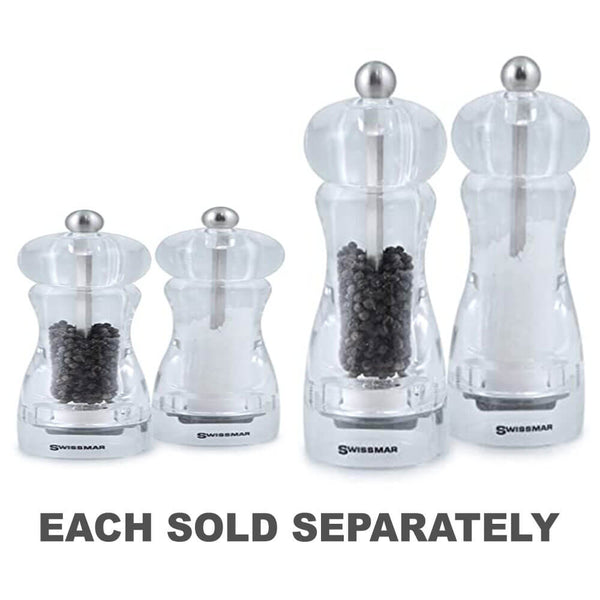 Swissmar Alice Acrylic Salt and Pepper Mill Set