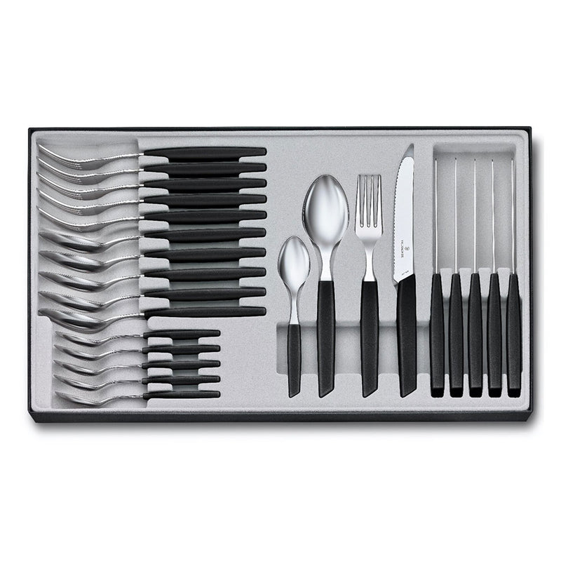 Set da tavolo moderno Victorinox Cenate (nero)