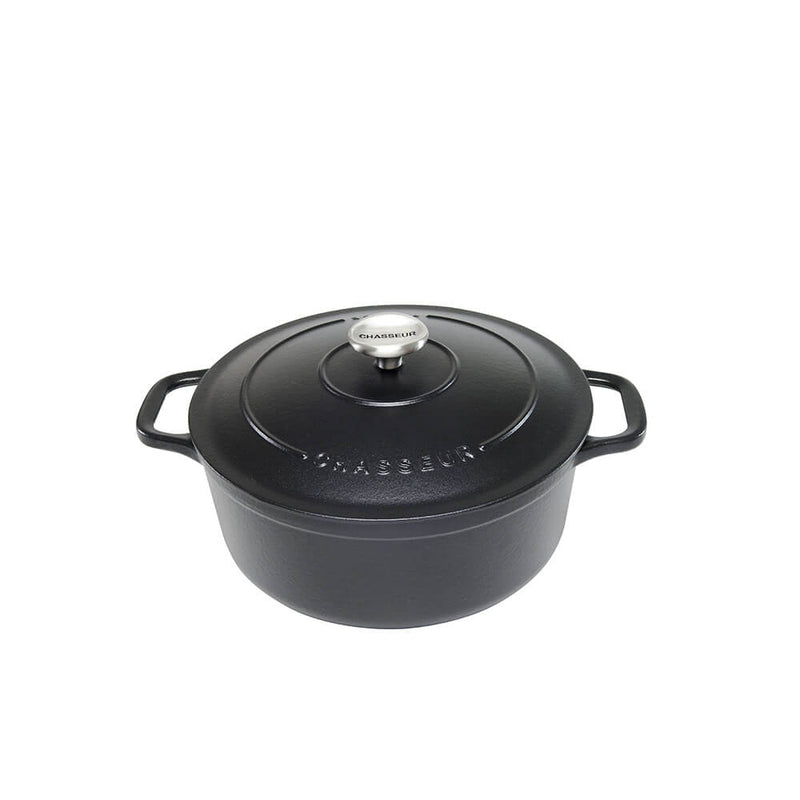 Chasseur Round French Oven (Matte Black)