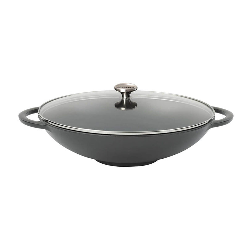 Chasseur Wok con coperchio di vetro (37 cm/4.5L)