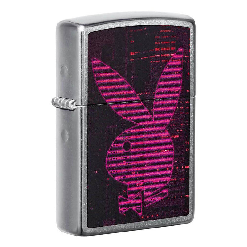  Zippo Playboy Design Street Chrome Feuerzeug