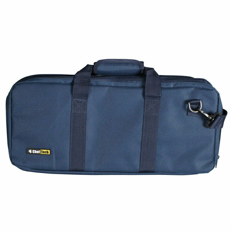 Cheftech Knife Roll Bag with Strap (18 Pockets)