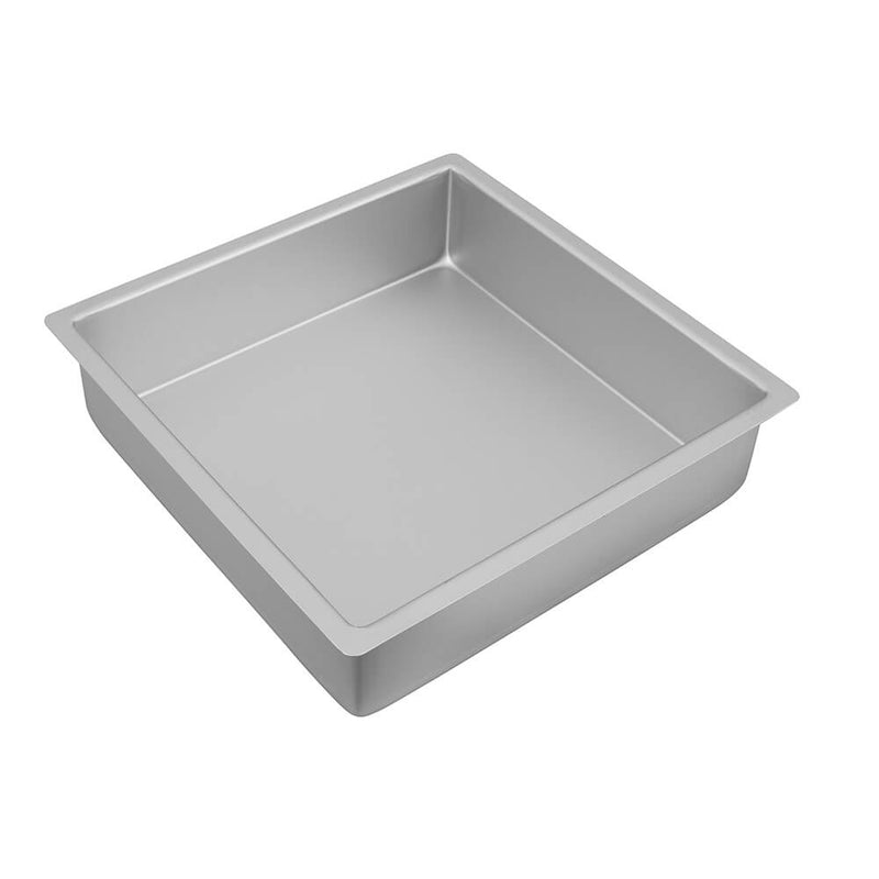  Bakemaster Quadratische Kuchenform (Silber eloxiert)