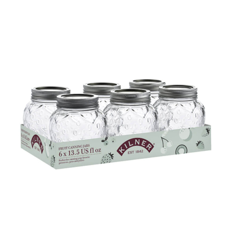 Kilner Strawberry Fruit Preseve Jar 400mL