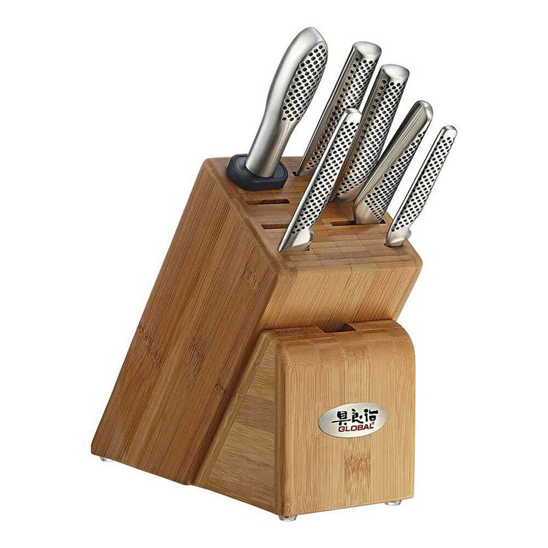 Global Knives Katana Knife Block Set (6pcs)