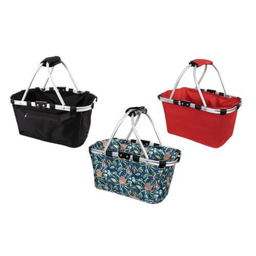 Karlstert Two Handle Foldable Carry Basket